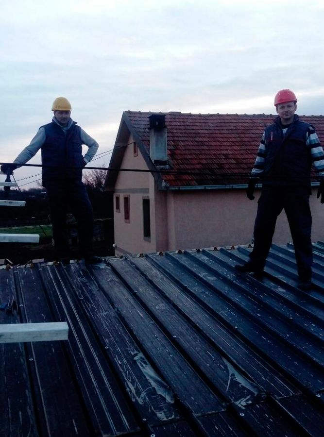 Montaza Panelnog Krova